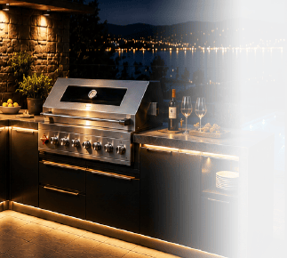 outdoor kitchens